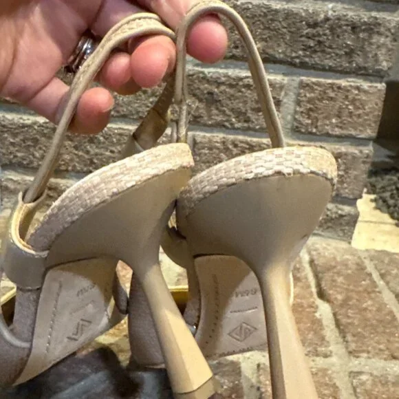 Donald Pliner Elliemay Nylon Mesh Leather Lining Slingback - Picture 5 of 10